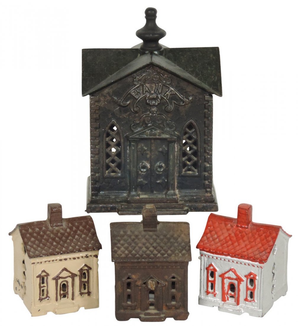 Still banks (4), Villa 1882 Church, Kyser & Rex, VG (1 of 1)