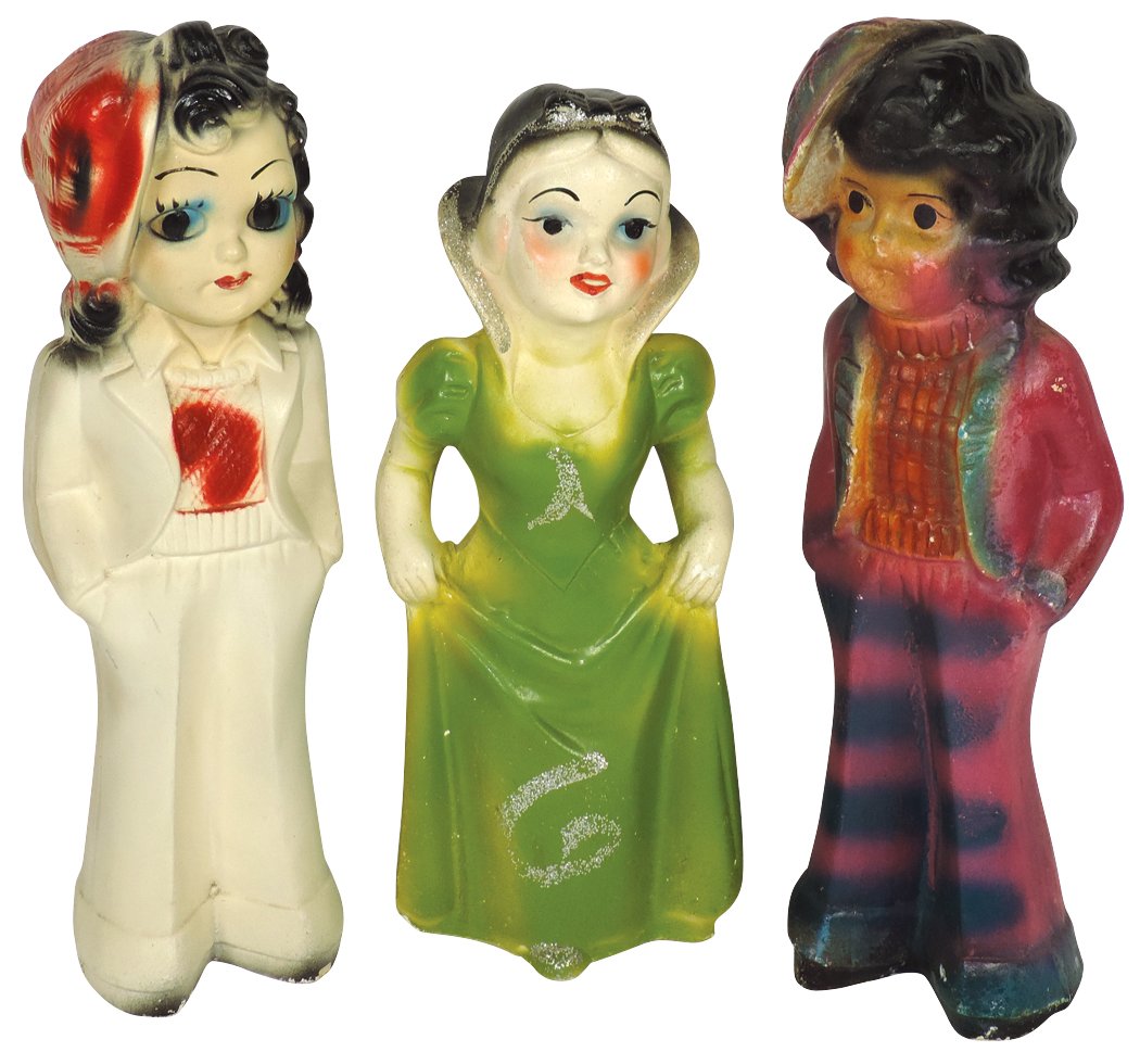 Carnival chalkware figures (3), Sleeping Beauty (1 of 1)