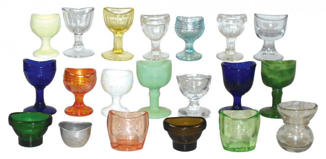Drug store eye cups (20), assorted sizes, styles & (1 of 1)
