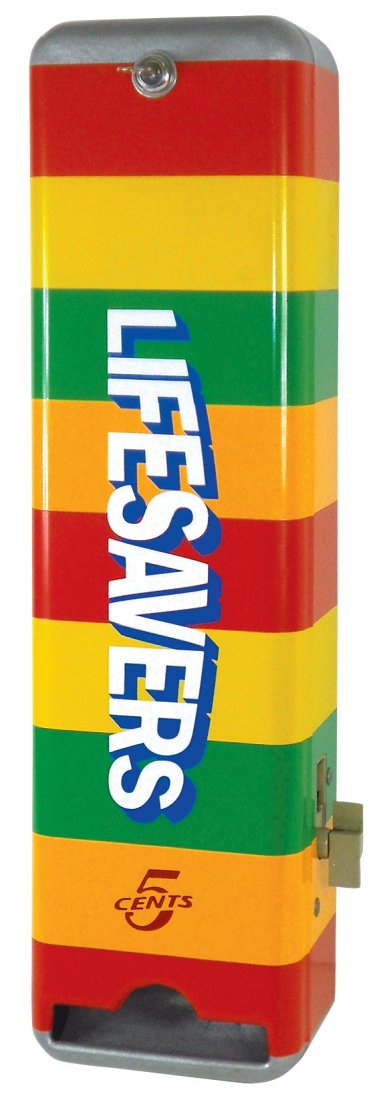 Coin-operated vending machine, Lifesavers 5 cents, (1 of 1)
