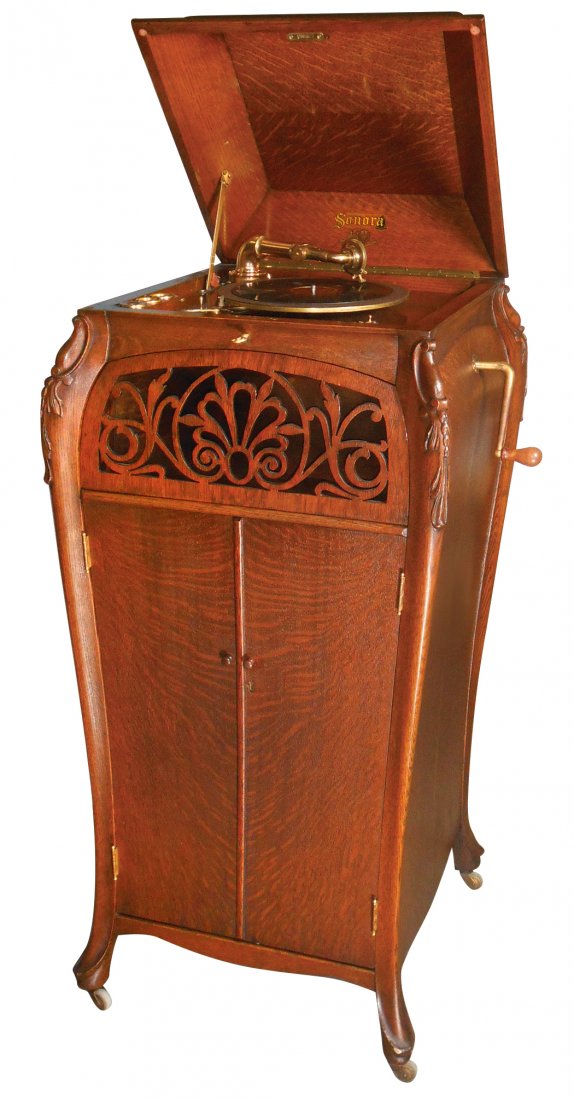 Music, Sonora Grand Disc phonograph w/orig index for (1 of 1)