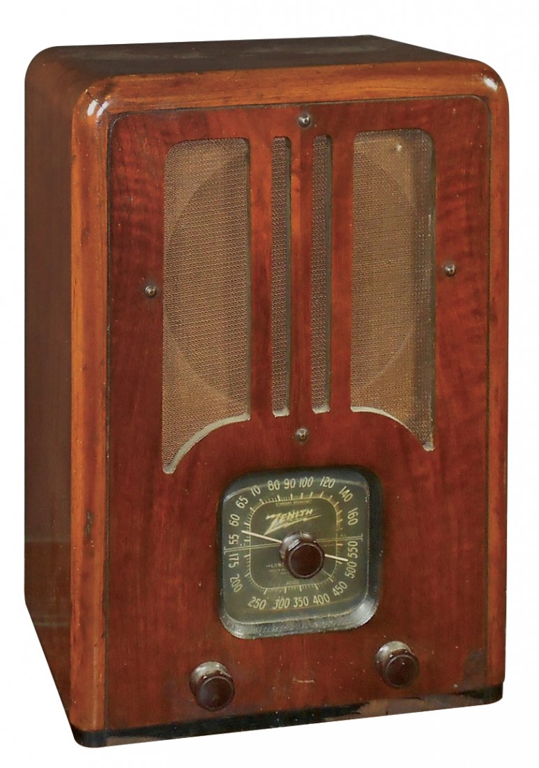 Radio, Zenith tombstone table model 5R135, c.1937, (1 of 1)
