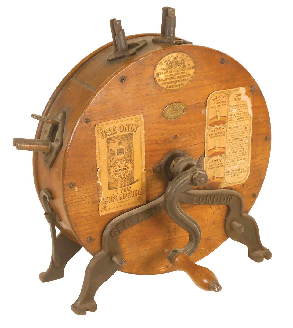 Hotel or restaurant knife sharpener, mfgd by George (1 of 1)