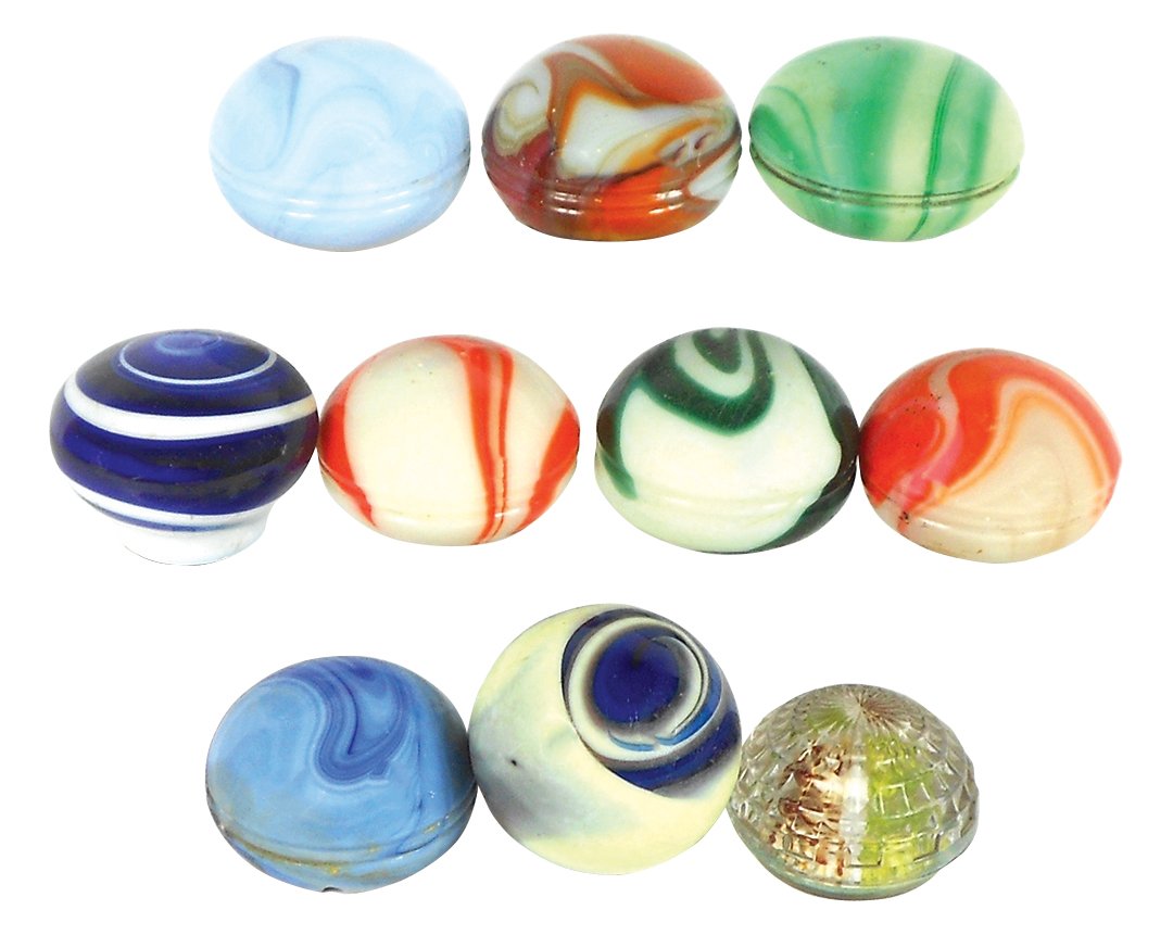 Automobile steering wheel & shifter knobs (10), 9 glass (1 of 1)