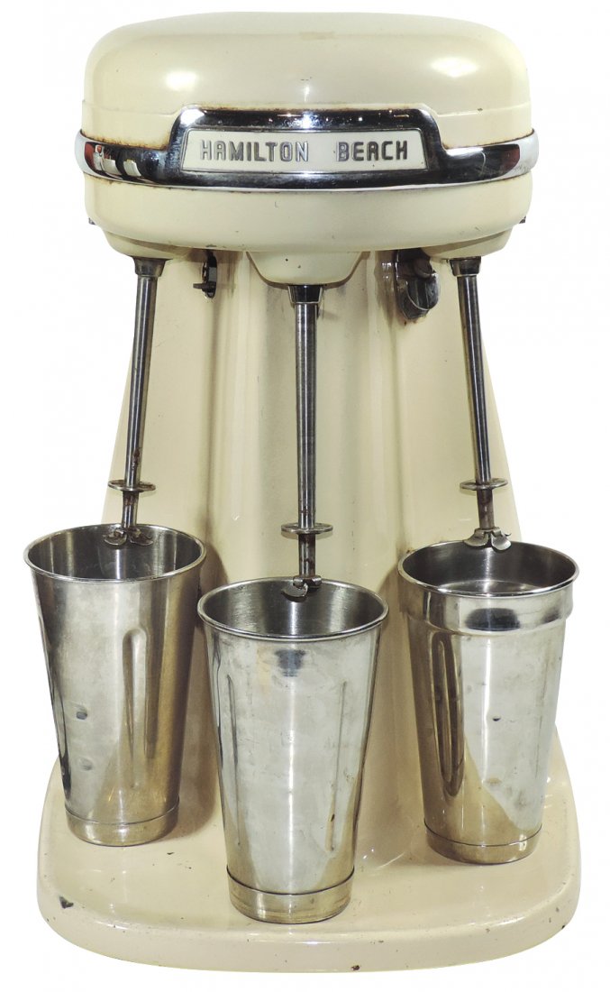 Soda fountain Hamilton Beach triple malt machine (1 of 1)