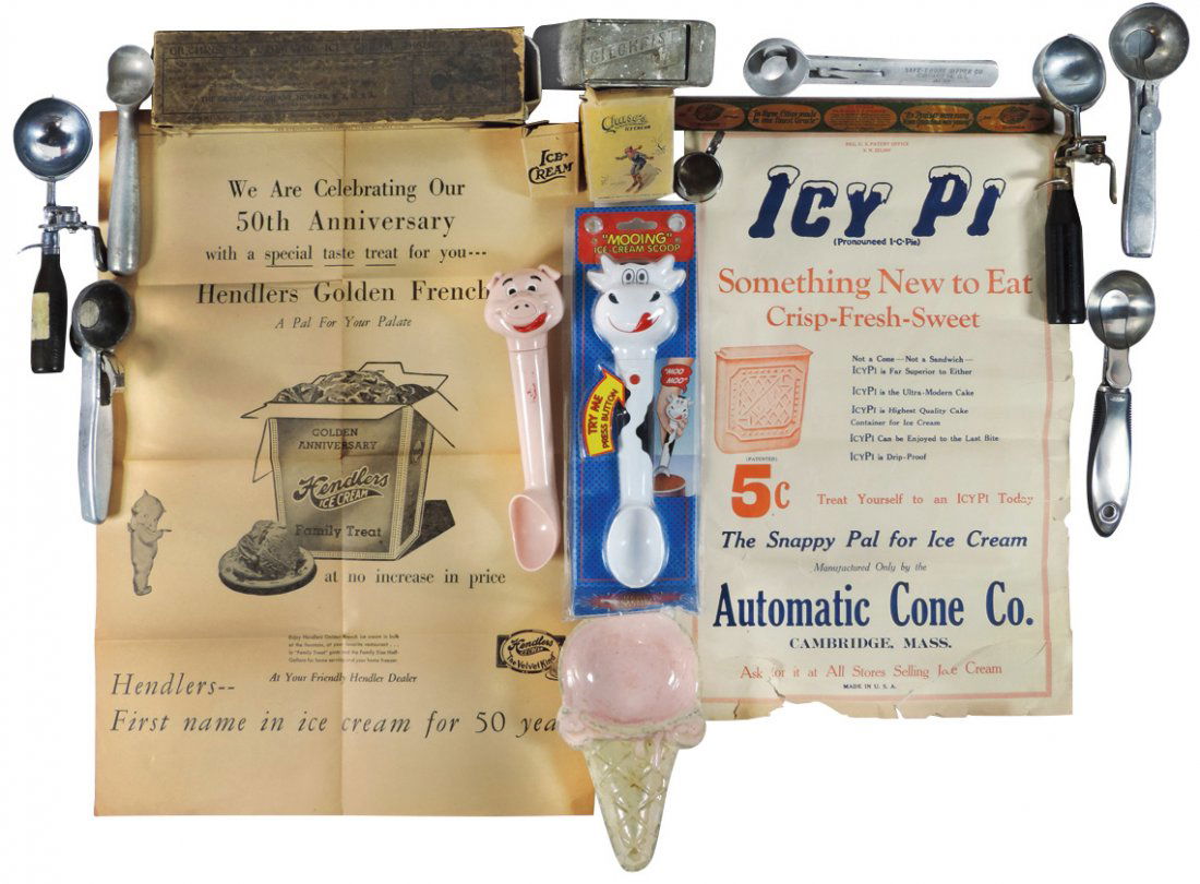 Ice cream dippers (9) & miscellany, (2) Benedict (1 of 1)