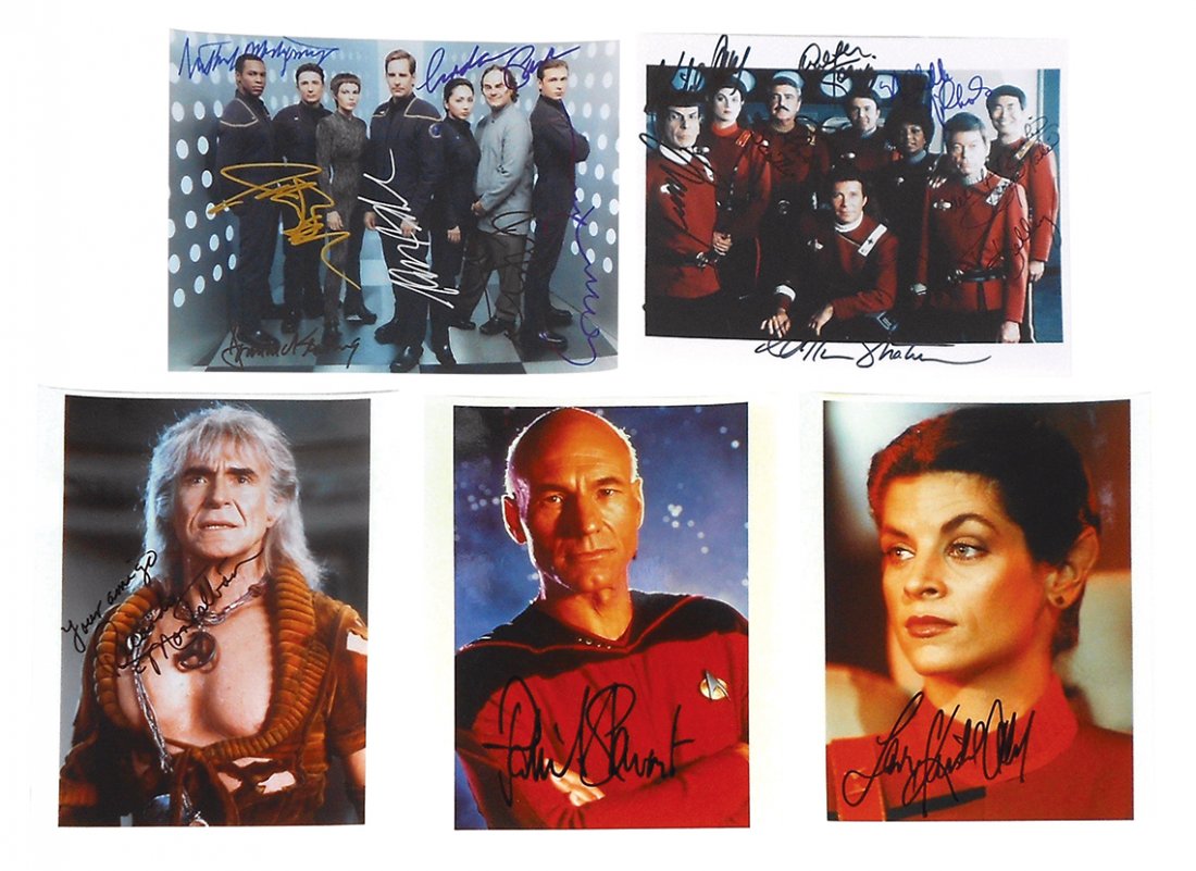 Autographed photos (5), Star Trek: Enterprise group (1 of 1)