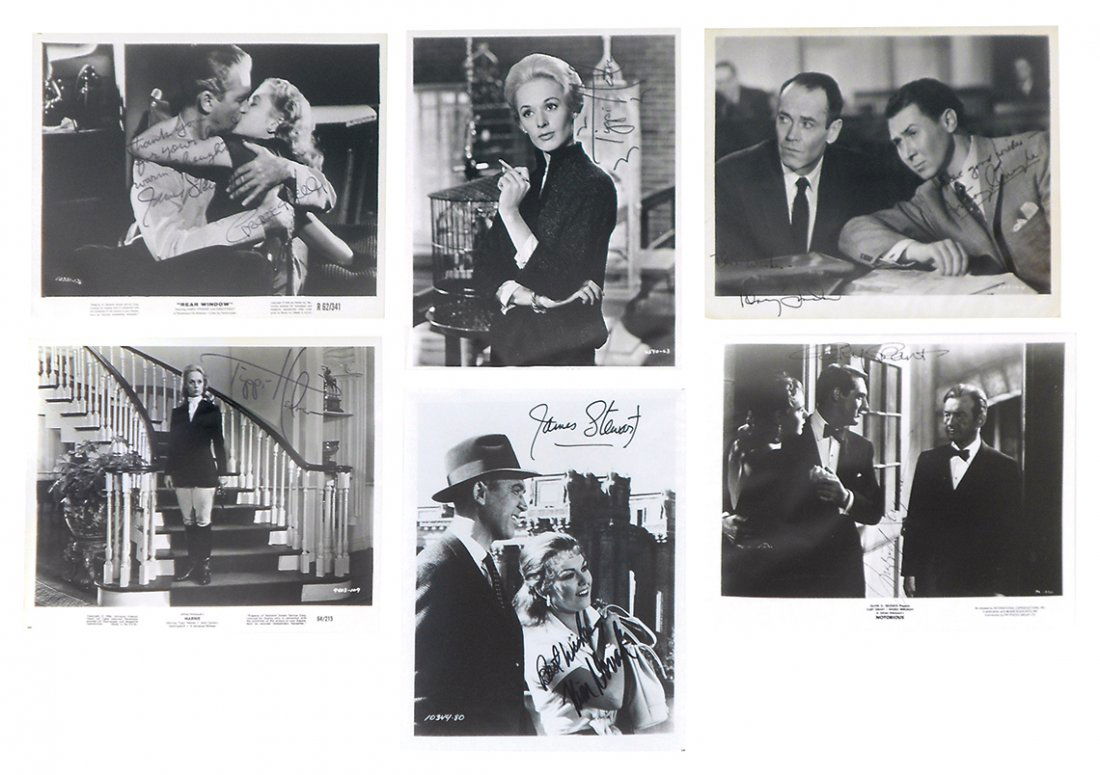 Autographed photos (6), Alfred Hitchcock movie photos (1 of 1)