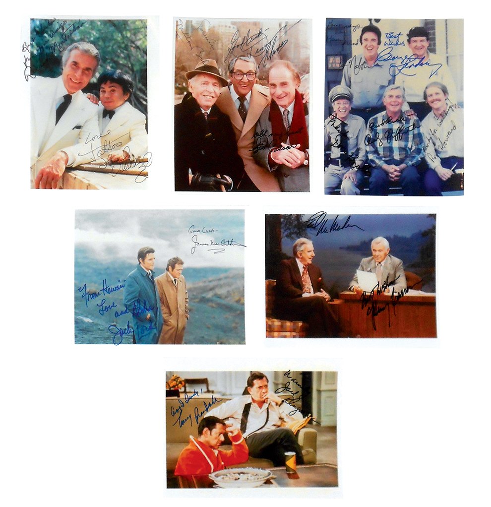 Autographed photos (6), Early TV - Berle, Caesar, (1 of 1)