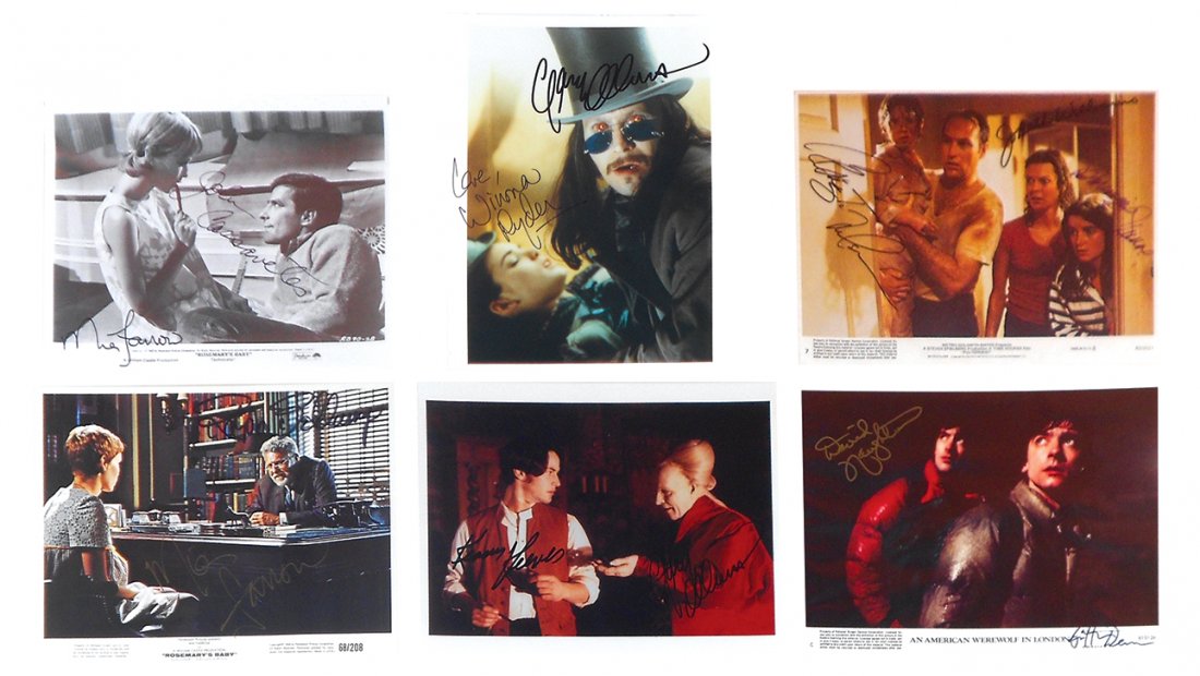 Autographed photos (6), Rosemary's Baby (2)-Farrow, (1 of 1)