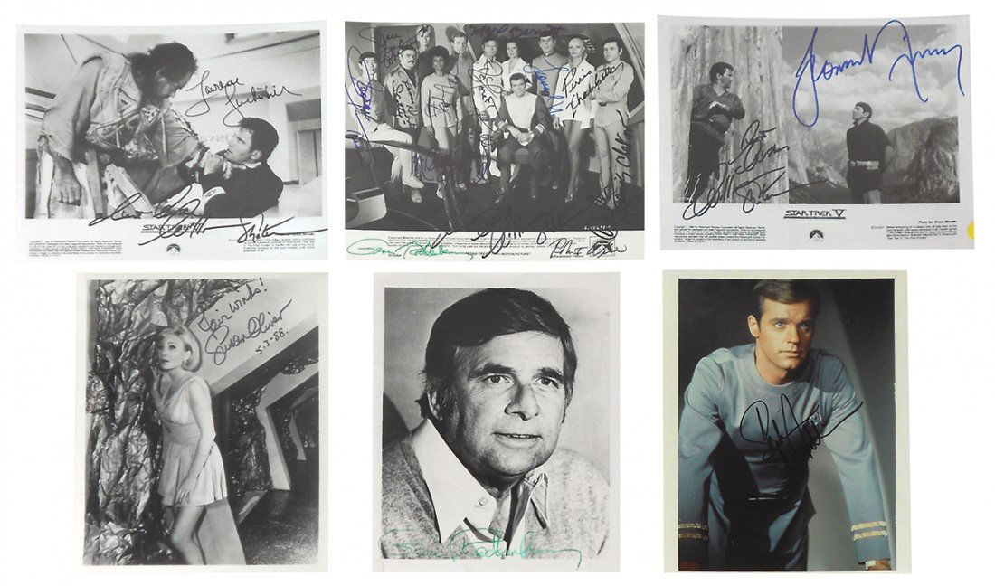 Autographed photos (6), Star Trek: The Next Generation, (1 of 1)