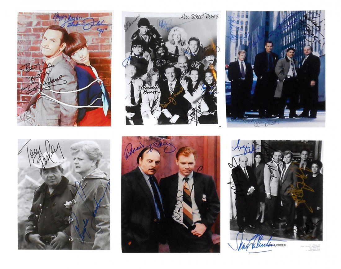 Autographed photos (6), Get Smart-Adams, Feldon; Hill (1 of 1)