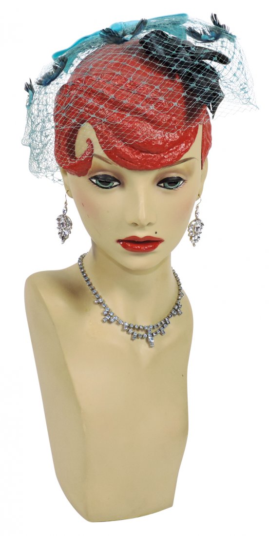 Department store mannequin, lady head & neck, (1 of 1)