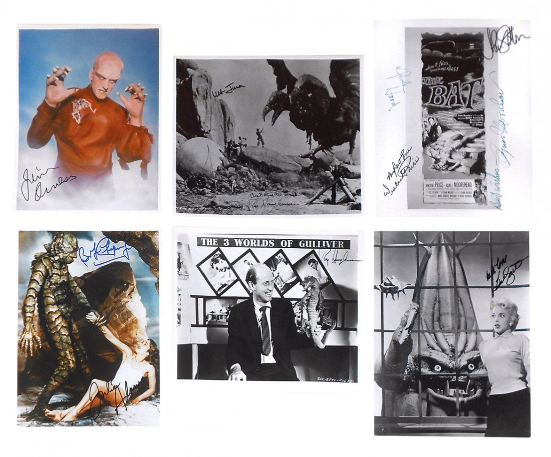 Autographed photos (6), Creature from the Black (1 of 1)