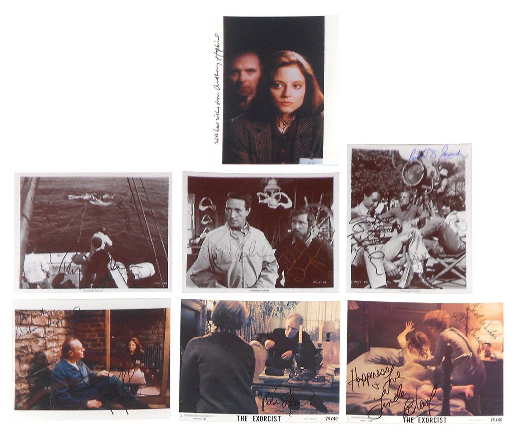 Autographed photos (7), The Exorcist-Van Sydow, Burstyn (1 of 1)