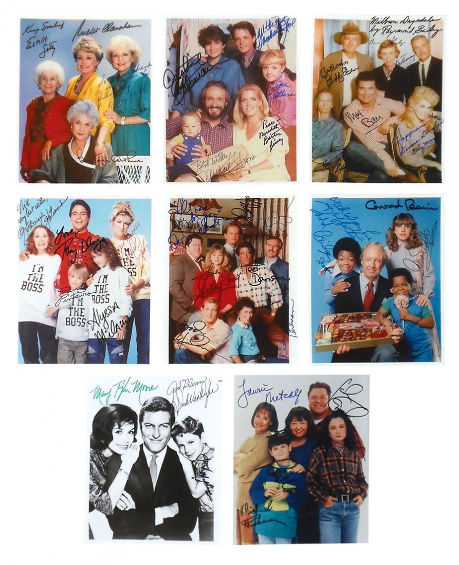Autographed photos (8), Beverly Hillbillies-Douglas, (1 of 1)