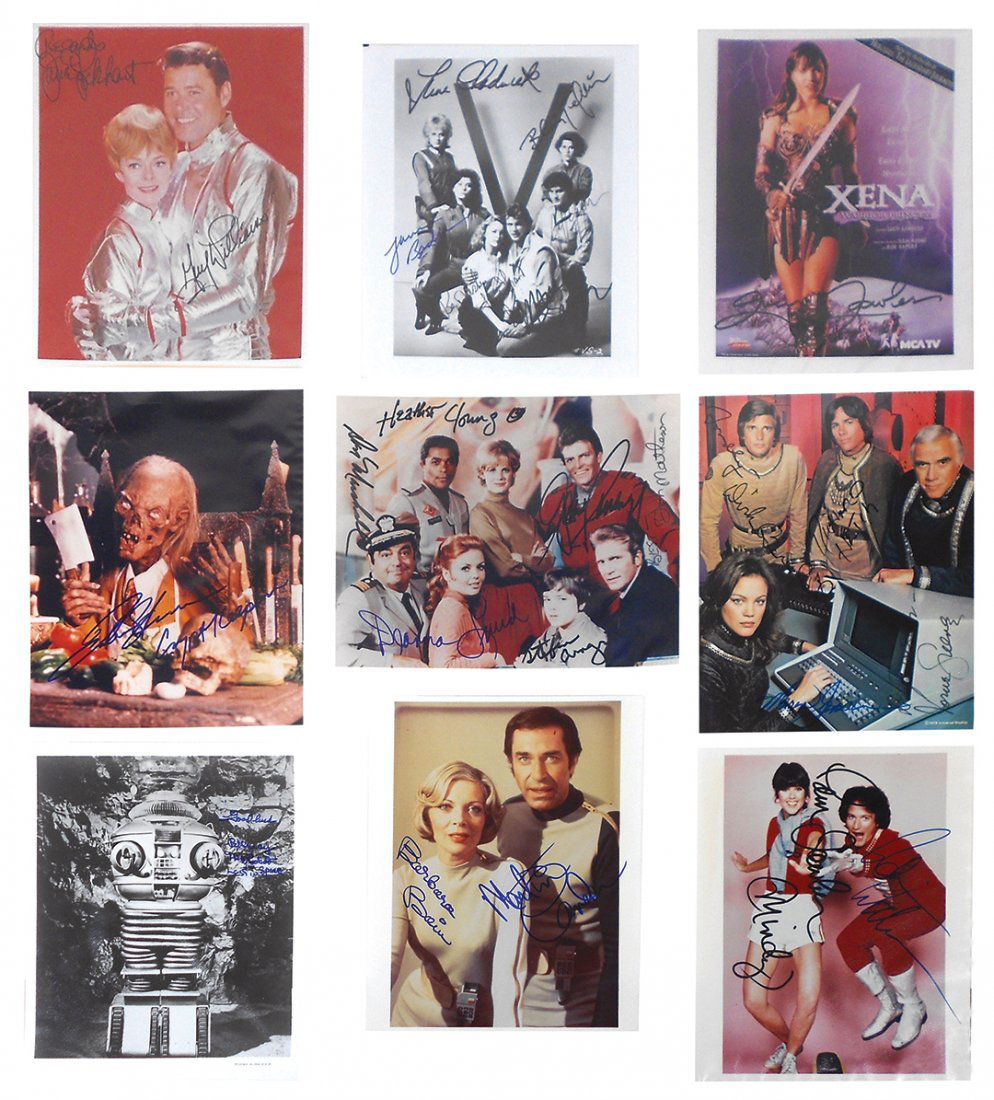 Autographed photos (9), Mork & Mindy-Williams, Dawber; (1 of 1)