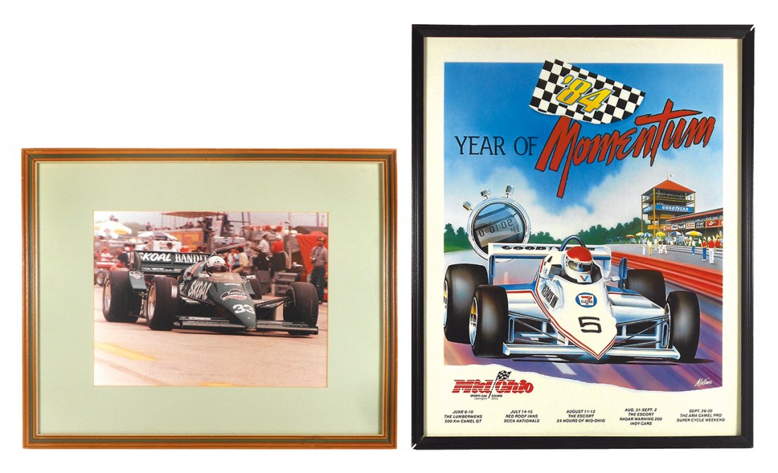 Automotive posters (2), Mid Ohio Indy Car Event 1984 (1 of 1)