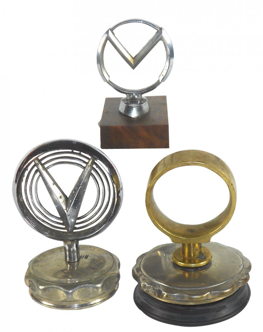 Mascot radiator caps & hood ornament (3), 1958 Buick, " (1 of 1)