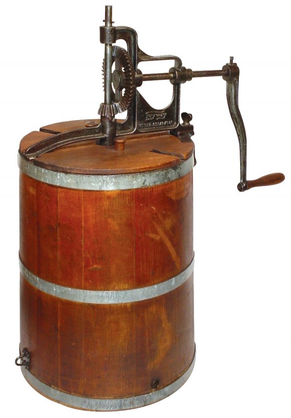 114 Butter churn, Fayway Butter Separator, mfgd. by Th