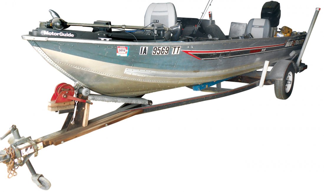 Boat w/trailer, Bass Tracker Tournament V17 w/2 Sep 24, 2016 Rich