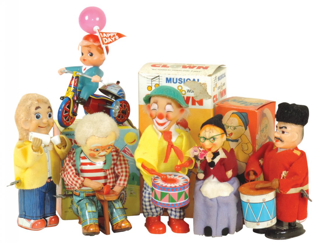 Toys (6), all keywind, Japanese Granny Dancing Doll, (1 of 1)