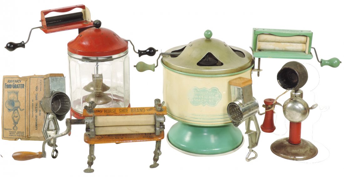 Toys (6), Sunny Suzy tin litho washing machine (1 of 1)