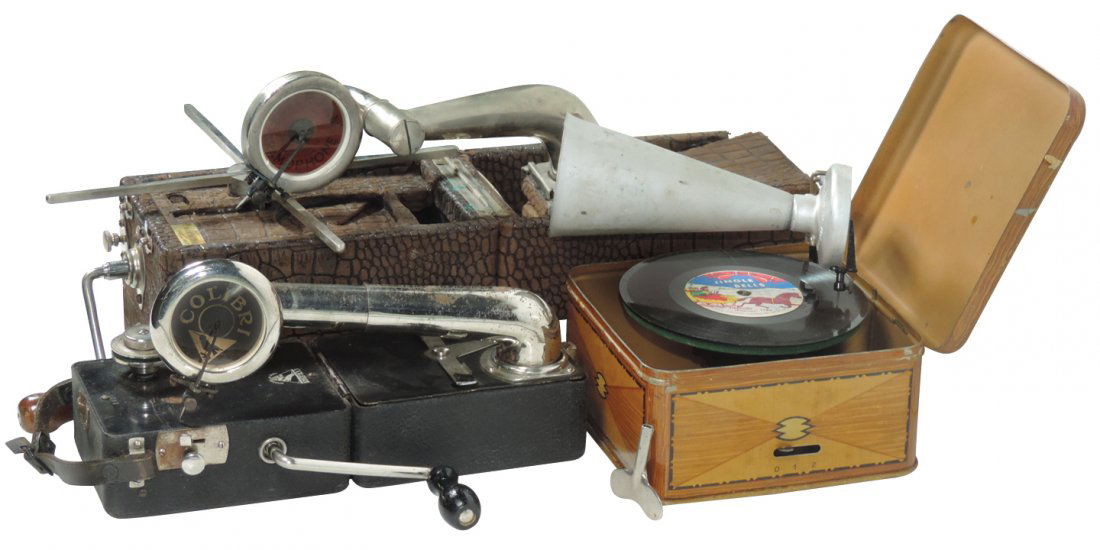 Phonographs (3), Colibri Cameraphone, c.1928, Belgium, (1 of 1)