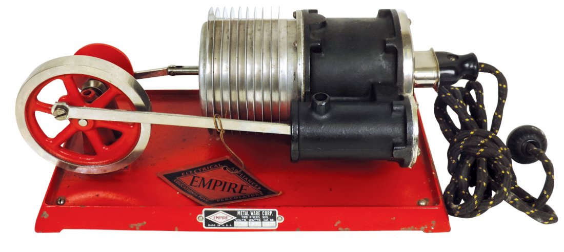 Steam toy, Empire Hot Air Electric B-38, c.1930, very (1 of 2)