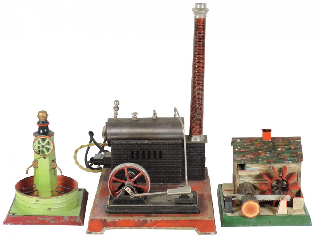 Steam toys (3), Doll Steam Engine, electric, minor (1 of 1)