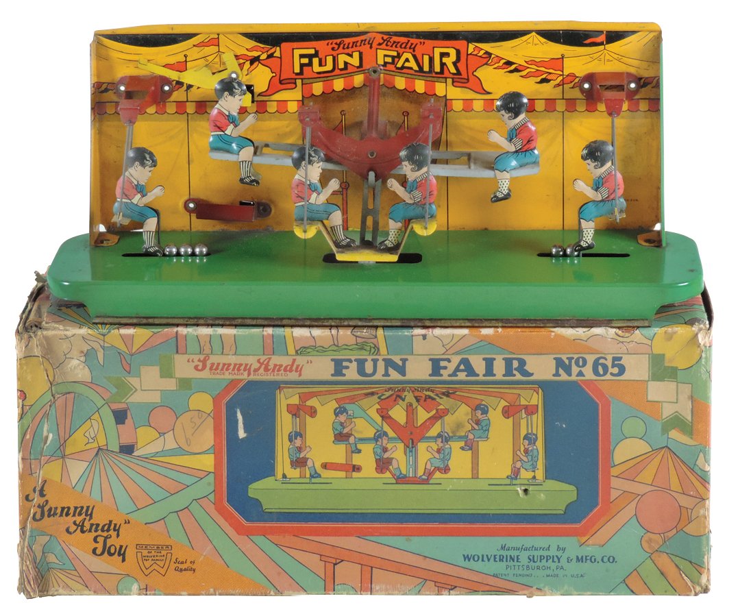 Toy amusement park game, Wolverine Supply Co. Sunny (1 of 1)