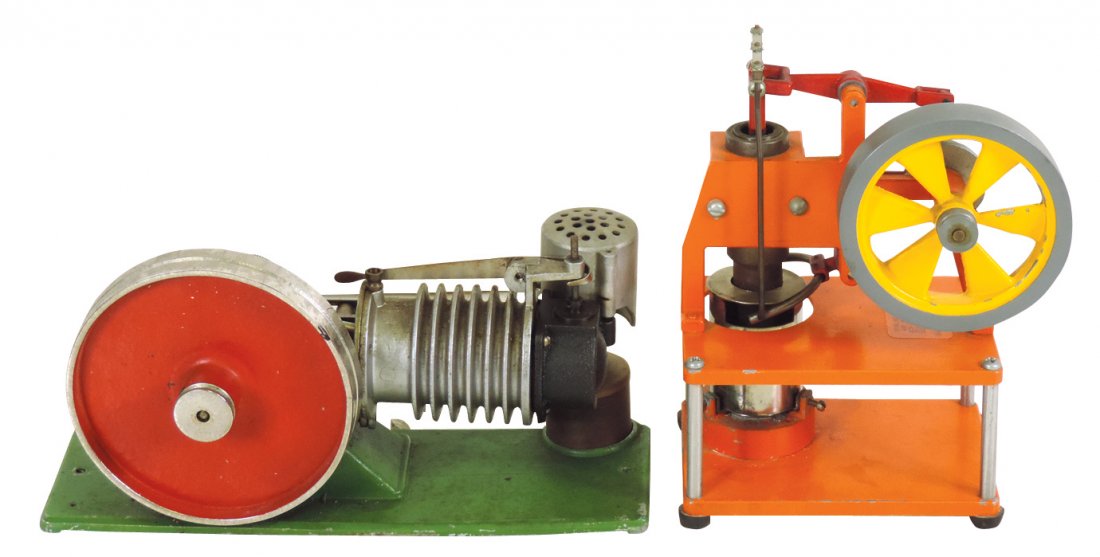 Steam toys (2), ECO Stirling Vertical Motor, c.1960, VG (1 of 1)