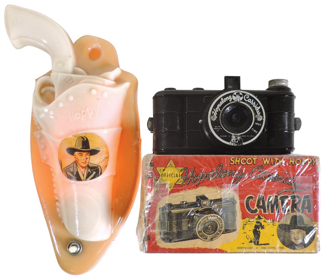 Hopalong Cassidy camera & night light (2), camera in (1 of 1)