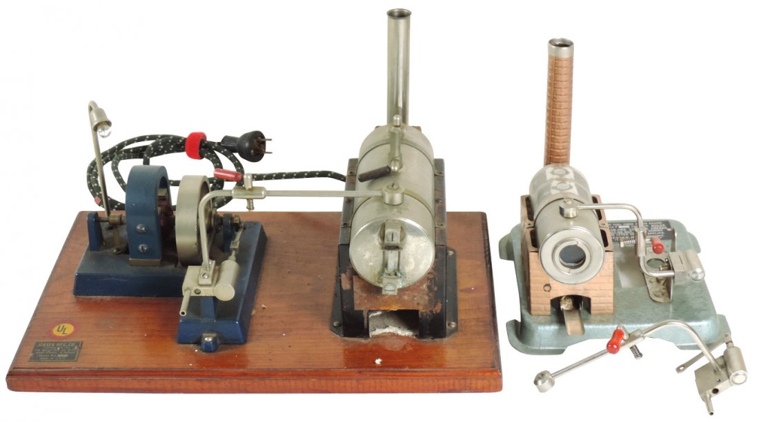Steam toys (2), Jensen Steam Engine Electric #10, VG (1 of 1)