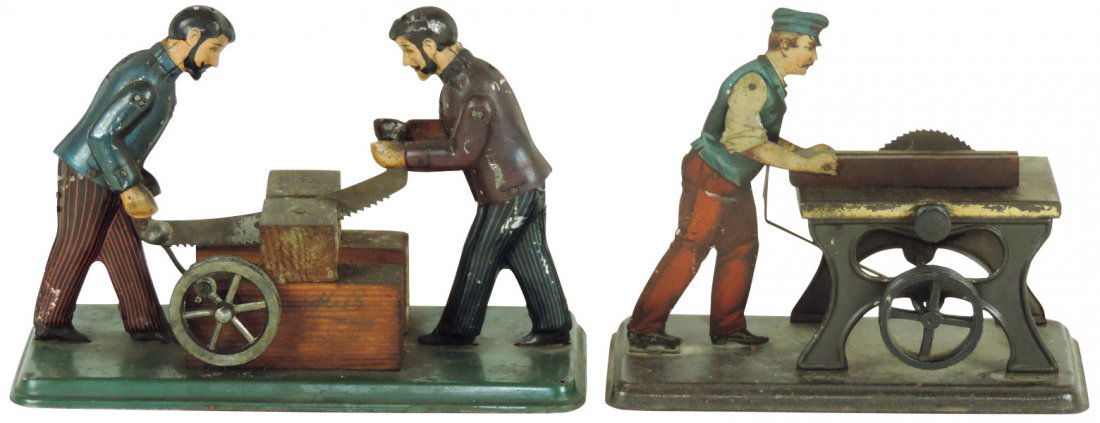 Steam toys (2), Bing Man at Circular Saw 9956/116, (1 of 1)