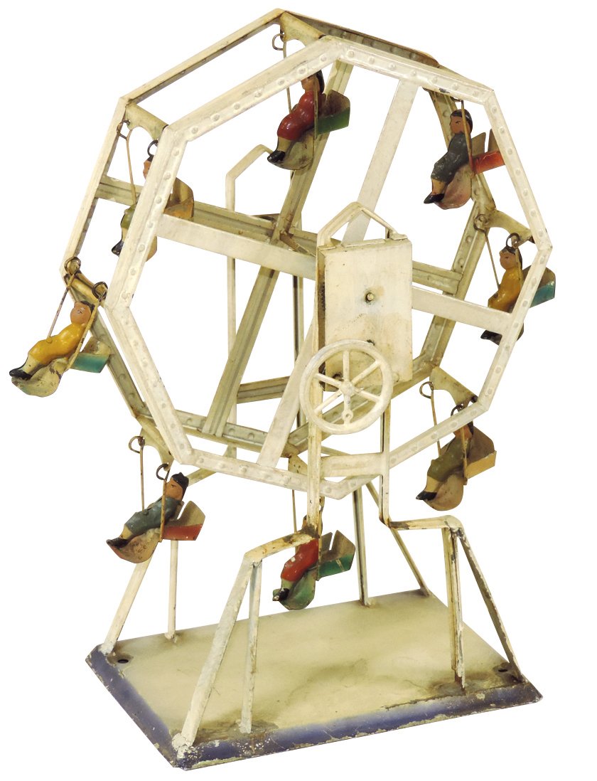 Steam toy, Carette Ferris Wheel, c.1900, replaced legs (1 of 1)