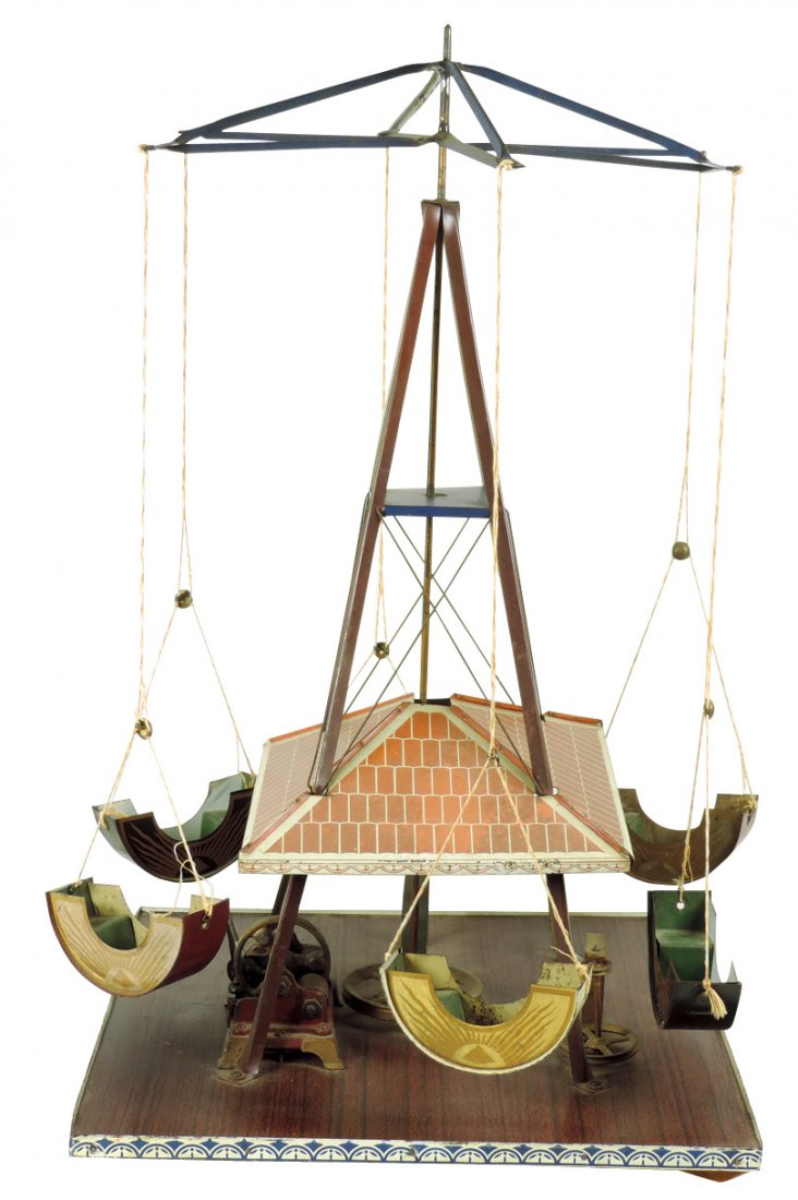 Steam toy, Doll Ferris Wheel, VG+ cond, 25"H x 15"W x (1 of 1)