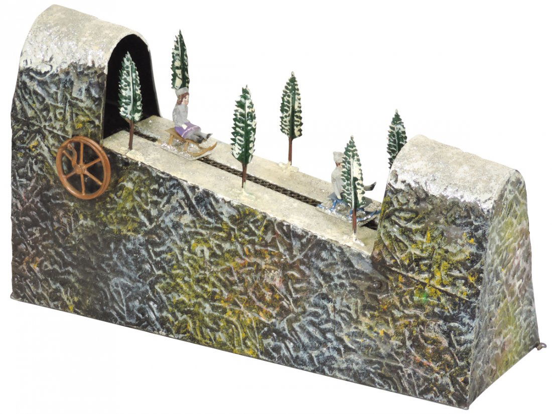 Steam toy, Doll or Bing Luge, c.1900, possible replaced (1 of 1)