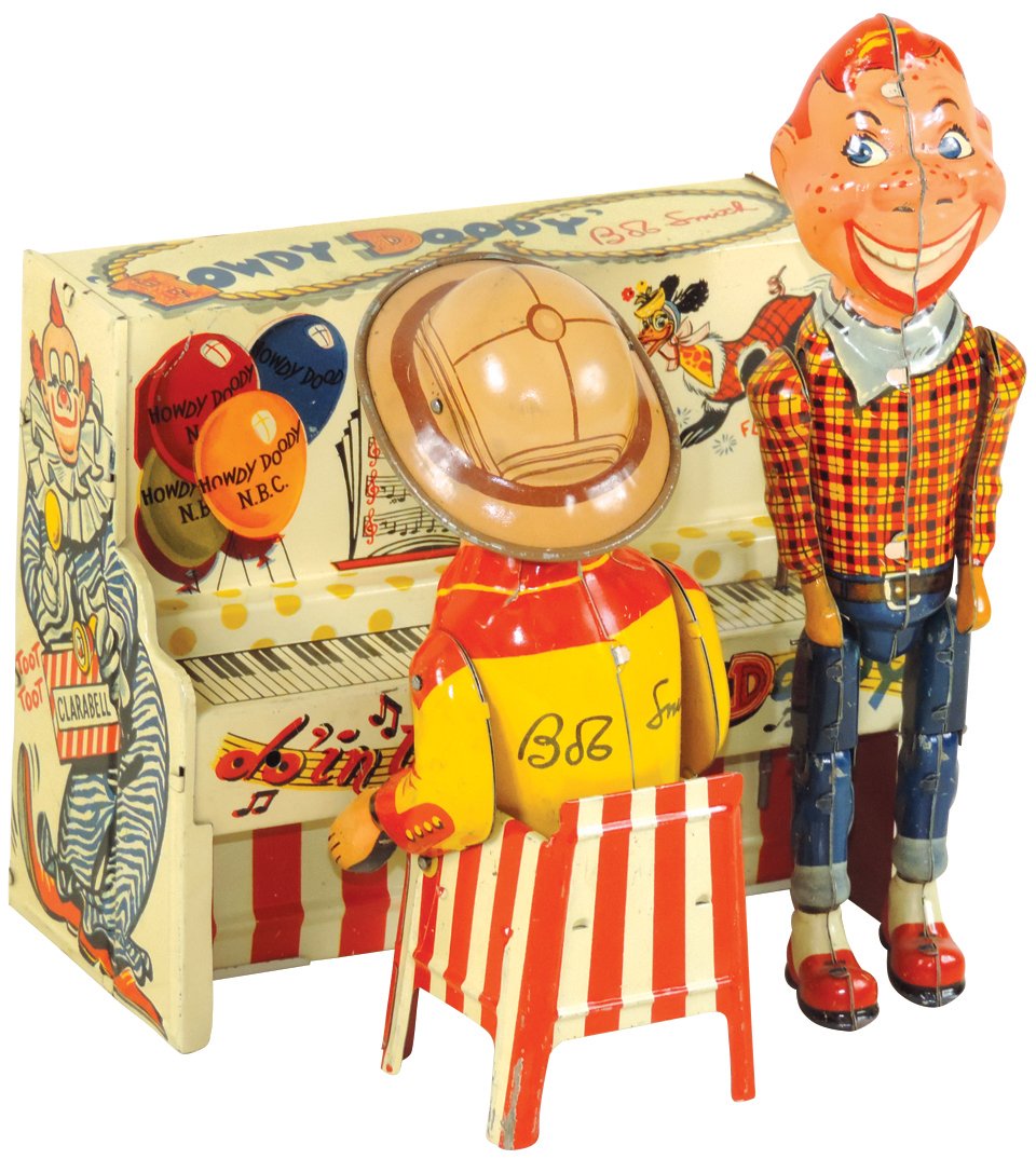 Toy, Unique Art Howdy Doody & Bob Smith at Piano, (1 of 1)