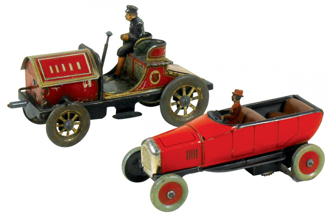 Toys (2), Hess open touring car w/driver, marked (1 of 1)