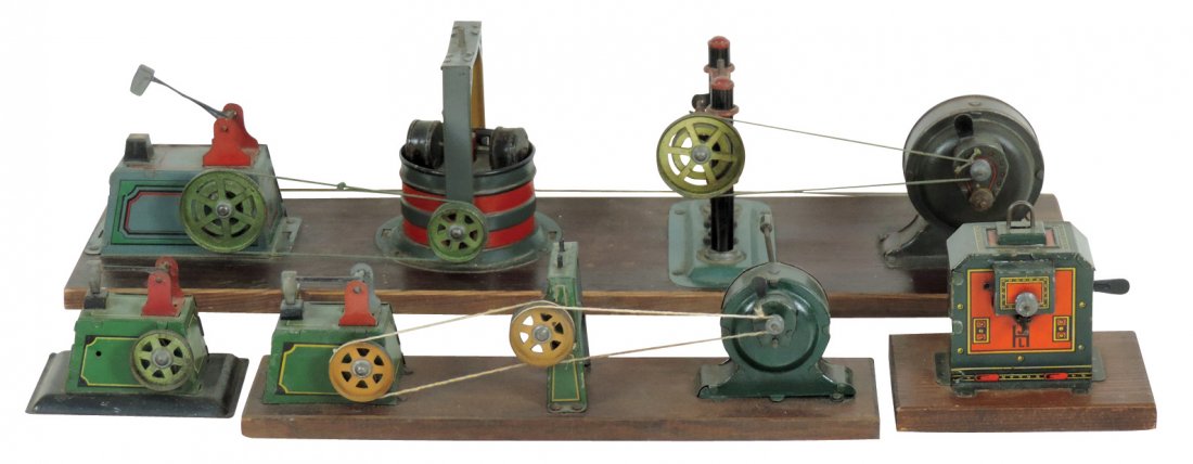 Steam toys (4) Marke Hess Dynamobil, c.1928, motor (1 of 1)