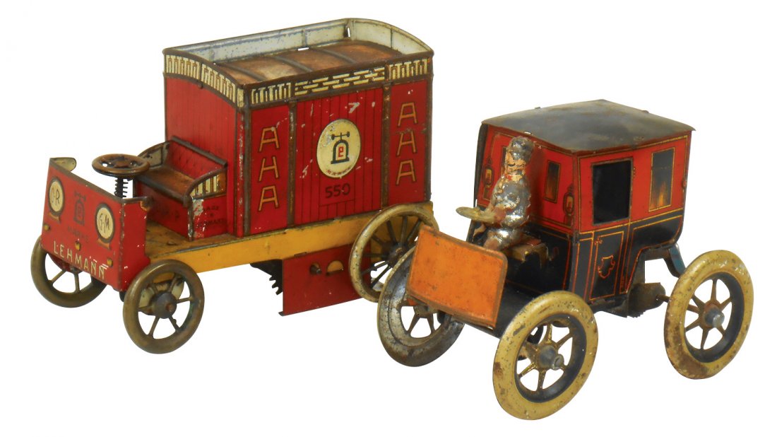 Toys (2), ASGW litho on tin windup car w/driver, early (1 of 1)