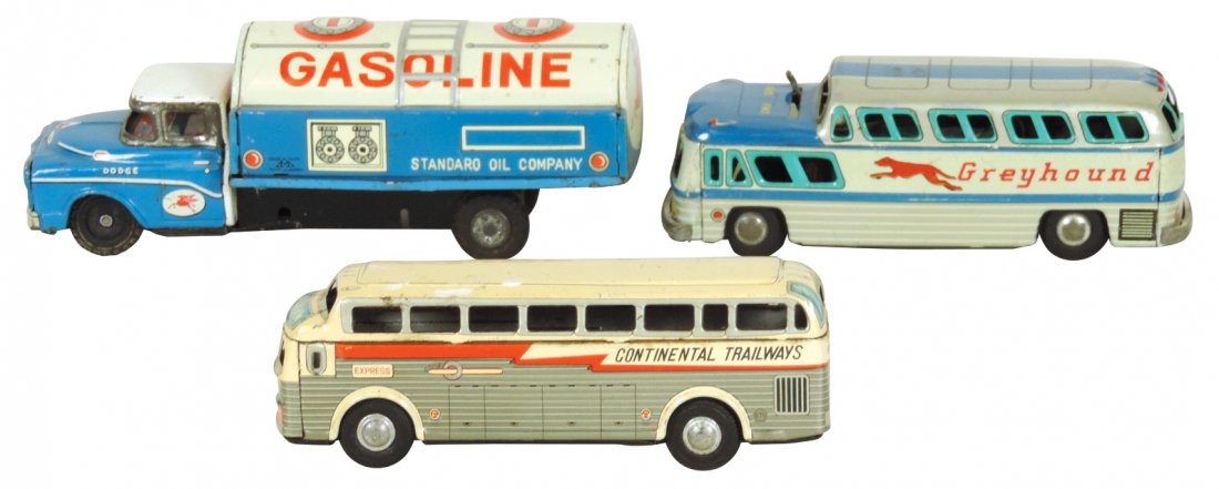 Toys (3), all tin litho, Standard Oil Fuel Truck-Japan, (1 of 1)