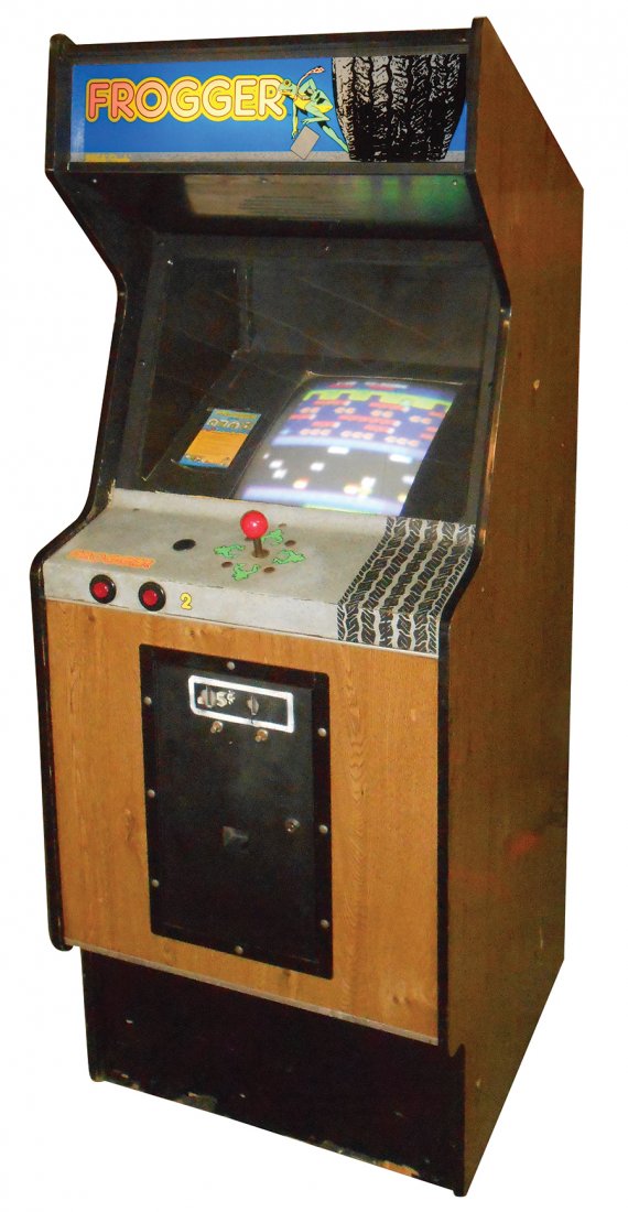 Coin-operated arcade game, Frogger, mfgd by Sega, 5 (1 of 1)