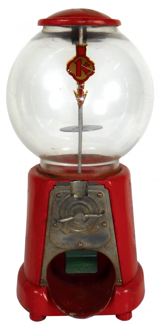 Coin-operated vending machine, Advance Model A, 1 Cent, (1 of 1)