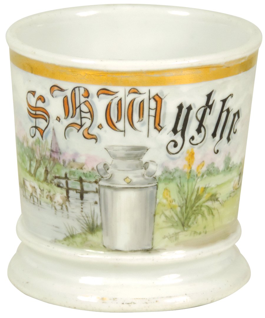 Occupational shaving mug, Dairy Farmer, personalized (1 of 1)