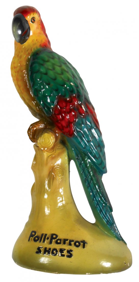 Shoe store display figure, Poll-Parrot Shoes, painted (1 of 1)