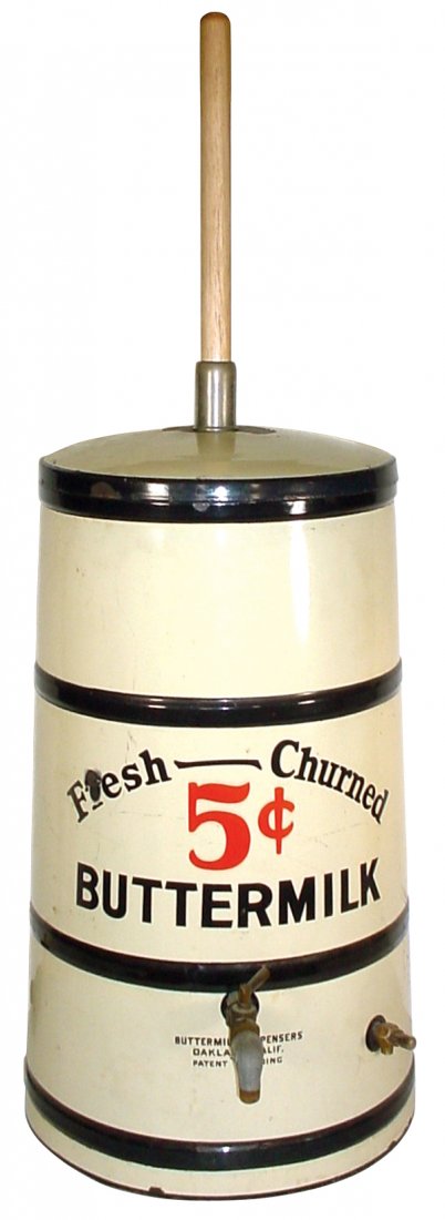 Country store butter churn dispenser, Fresh-Churned 5 (1 of 1)