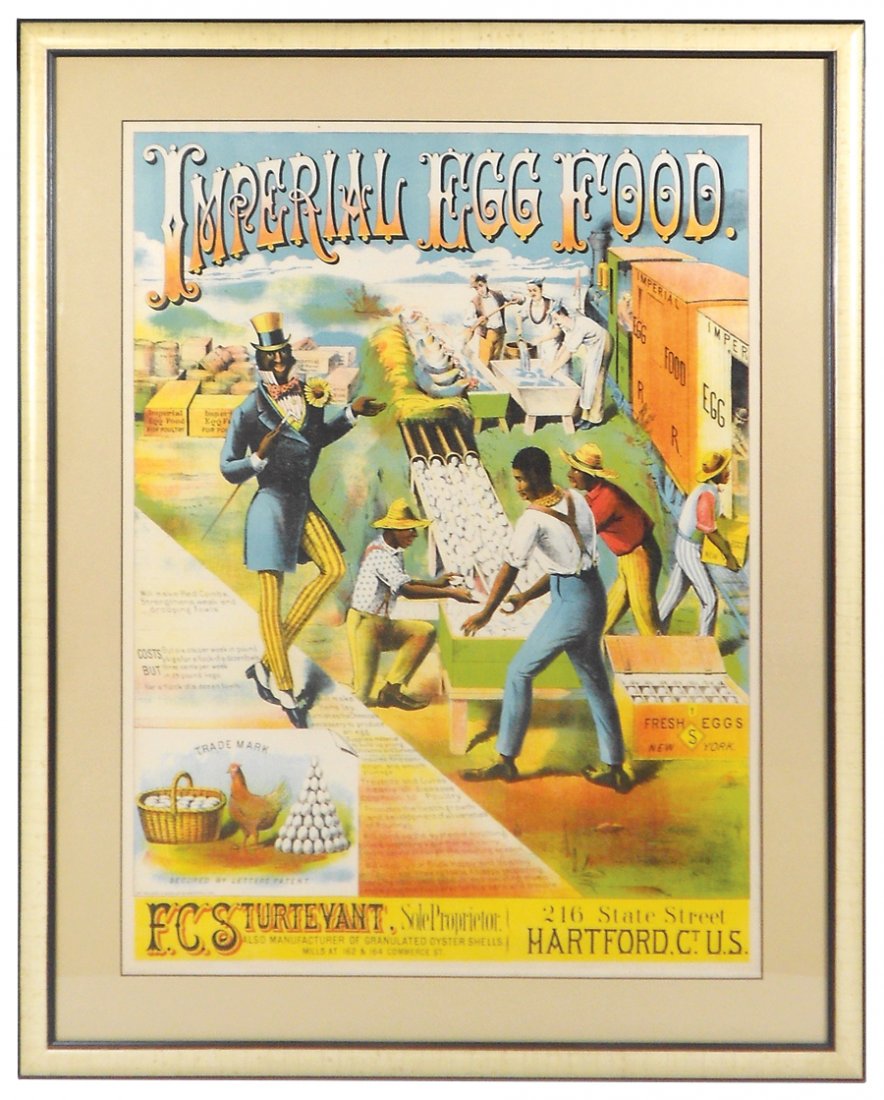 Framed paper litho, Imperial Egg Food poster, by The (1 of 1)