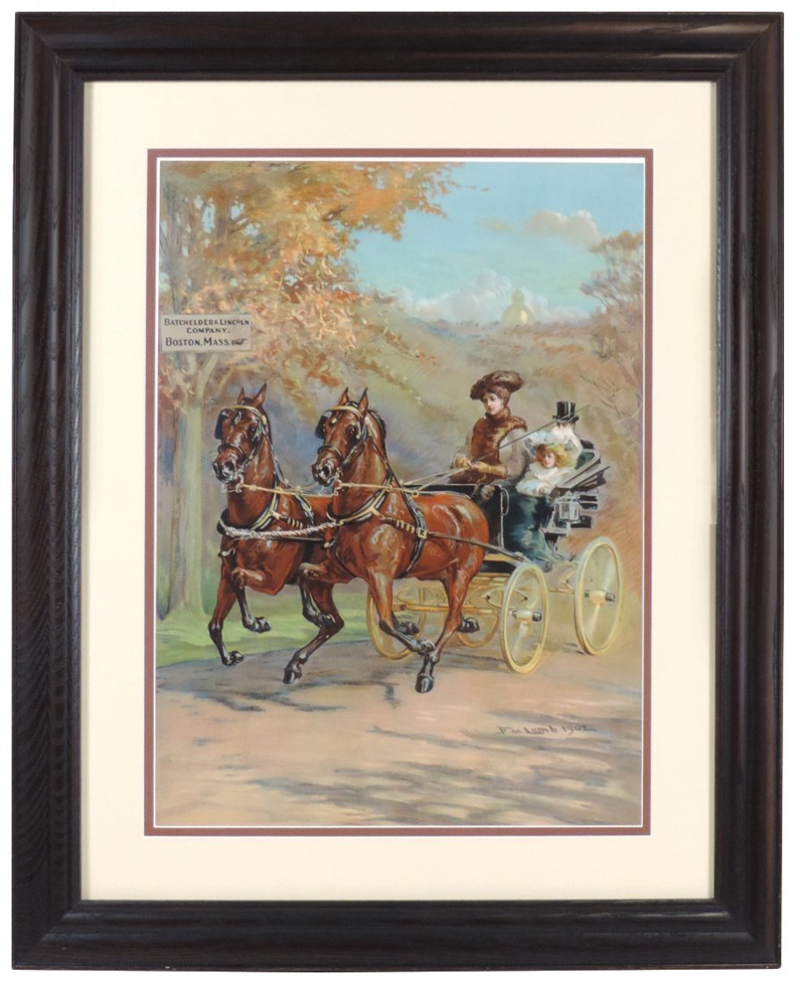 Shoe company litho on paper w/adv for Batchelder & (1 of 1)